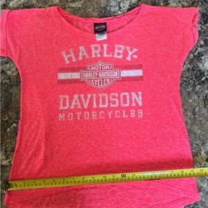 Harley-Davidson Kids Bright Pink Tee